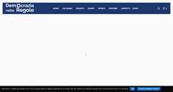 Desktop Screenshot of democrazianelleregole.it